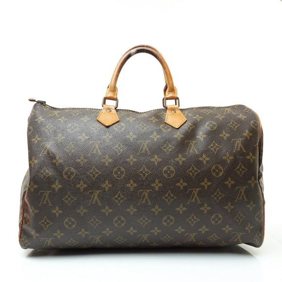 Auth Louis Vuitton Speedy 40 Satchel #7673L28 - Picture 3 of 13